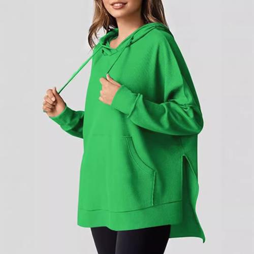 Gofre & Poliéster Mujeres Sudaderas, Sólido, más colores para elegir,  trozo