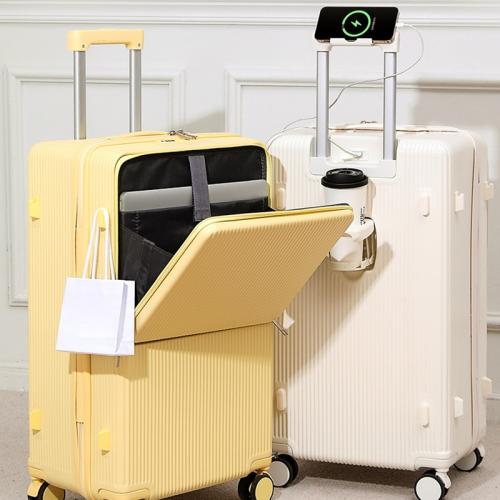 ABS & PC-Polycarbonate Trolley Case hardwearing Solid PC