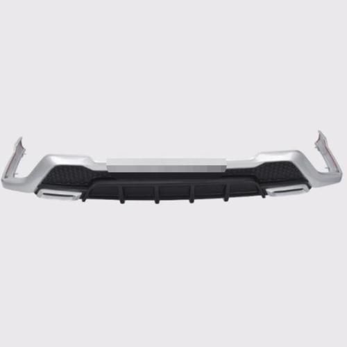 For Toyota Highlander 2022-2023 Glossy Black Rear Bumper Diffuser Lip Bodykit