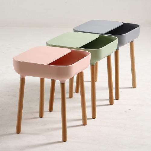 Hêtre & Polypropylène-PP Table à thé plus de couleurs pour le choix pièce