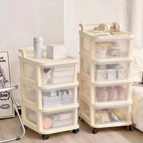 Plastic dampproof Storage Rack Solid white PC