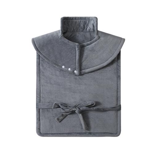 Polyester Châle de chauffage électrique Gris pièce