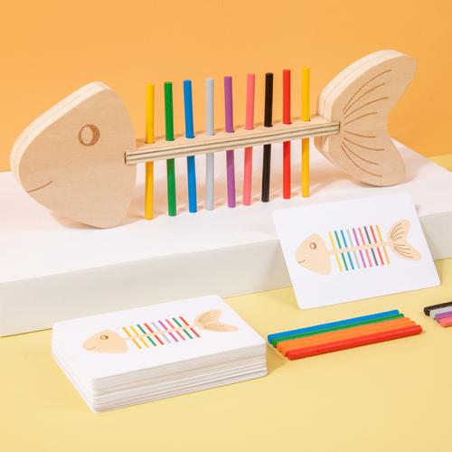 Wooden Creative Children Early Educational Toys Box