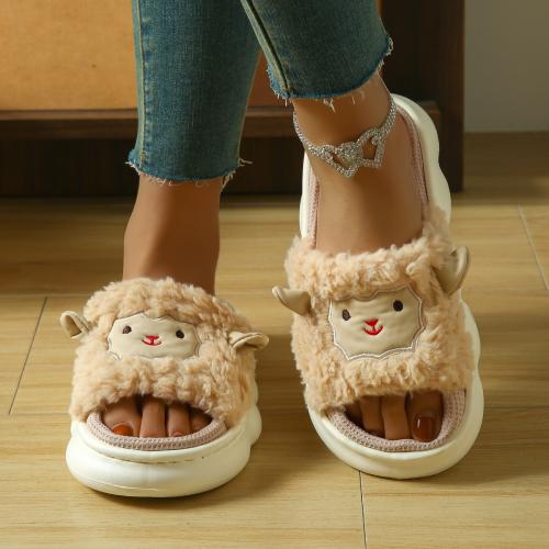 Plush & EVA Slipper hardwearing & thermal Pair