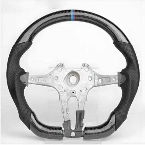 Real Carbon Fiber Sport Steering Wheel Fit BMW M2 M3 M4 M5 F10 F15 F30 F80 F90