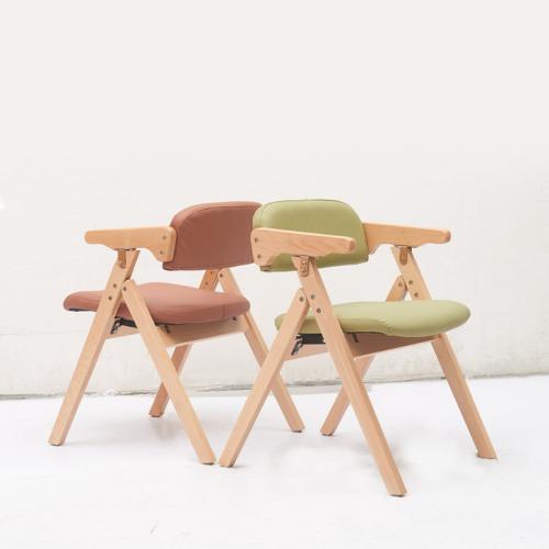 Chiffon & Bois massif Chaise pliante Solide plus de couleurs pour le choix pièce