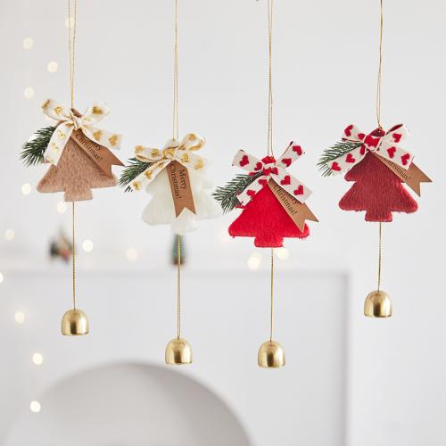 Peluche Décoration suspendue d’arbre de Noël pièce