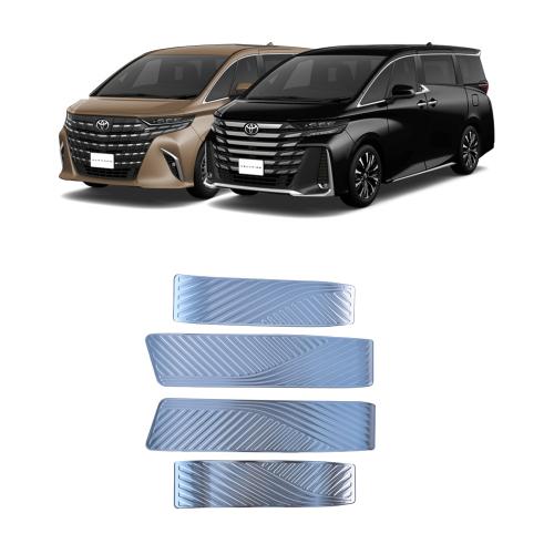 For Toyota 2023 ALPHARD/Vellfire 40 series Vehicle Threshold Strip, more colors for choice, Sold By Set