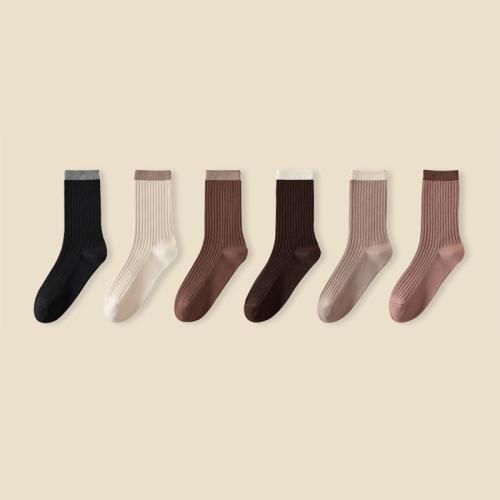 Spandex & Polyester & Cotton Women Loose Socks antibacterial & deodorant & sweat absorption : Lot