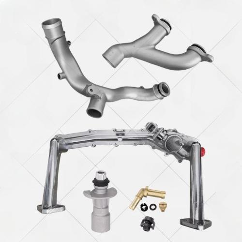 Upgraded Aluminum Coolant Water Pipe Kit Suitable for Jaguar Land Rover 3.0L V6