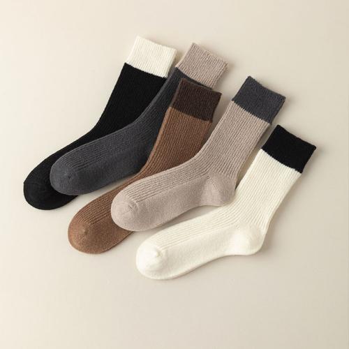 Polyamide & Acrylic Women Ankle Sock thicken & deodorant & sweat absorption & thermal patchwork : Lot