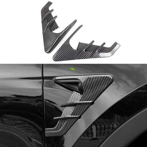 Carbon Fibre & Plastic Side Camera Spoiler Cover  Solid Sold By Set