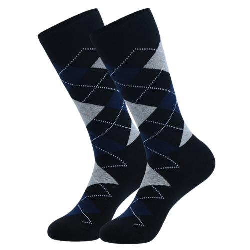 Baumwolle Herren Hohe Socken, Geometrische, mehr Farben zur Auswahl, :, 5Paare/Viel,  Viel