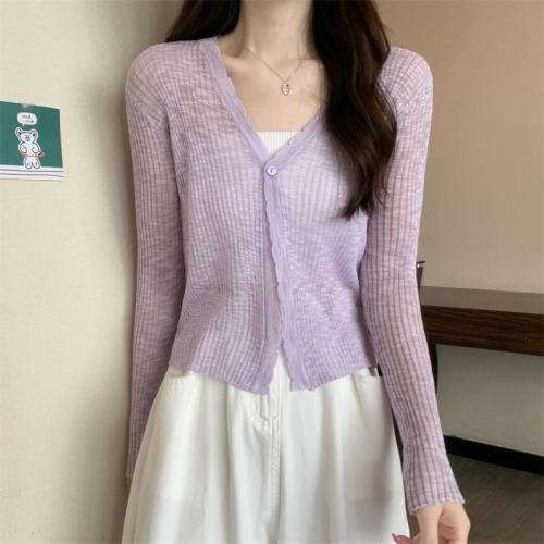 Spandex & Polyester Women Cardigan loose : PC