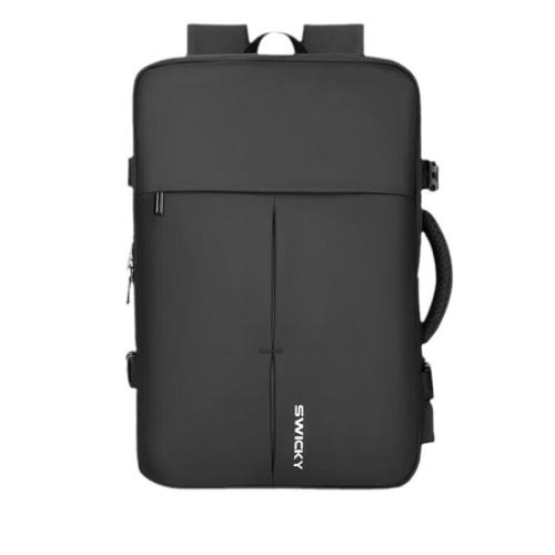 Oxford Backpack large capacity & waterproof & breathable Solid black PC