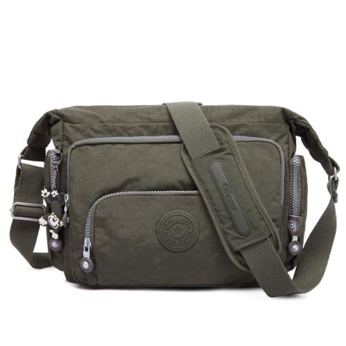 Nylon & Polyester Shoulder Bag durable & Lightweight & waterproof Solid PC