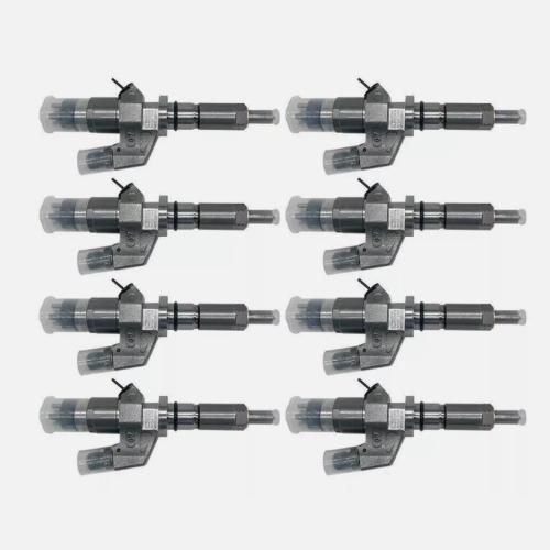 8X 0445120008 Bosch Fuel Injectors Fits For 2001 2002 2003 2004 6.6L Duramax LB7