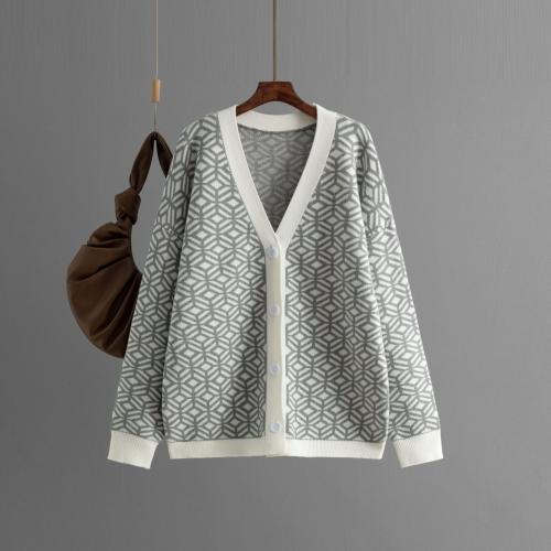 Polyester Sweater Coat loose & thermal : PC