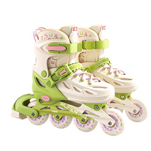 Polypropylene-PP Roller Skates hardwearing PU Rubber & Carbon Steel & Aluminium Alloy & Sponge Set