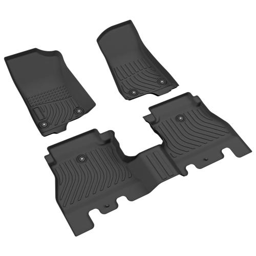 TPE Floor Mats and Cargo Liners for 2018-2024 Jeep Wrangler JL Unlimited 4-Door