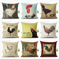 Cotton Linen Throw Pillow Covers printed PC