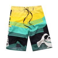 Polyester & Cotton Capri Pants Men Beach Shorts & loose printed Others PC