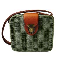 Rattan Handmade & Easy Matching & Weave Crossbody Bag durable Others PC
