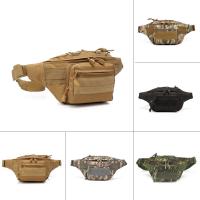 Oxford Outdoor & Multifunction Waist Bag durable & large capacity & hardwearing camouflage PC