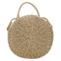 Straw Handbag, attached with hanging strap,Shoulder Bag, Solid, more colors for choice
