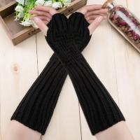 Knitted Half Finger Glove thermal & breathable knitted Solid Pair