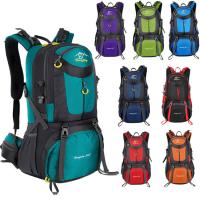 Nylon Mountaineering Bag contrast color & large capacity & waterproof Others PC