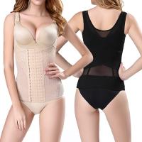 Polyamide & Spandex Vrouwen Body Shaper Vest Lappendeken Solide meer kleuren naar keuze stuk