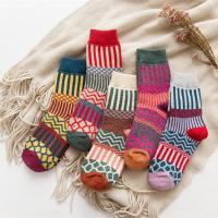 Polyester Short Tube Socks thicken Others mixed colors : Lot