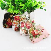 Cotton Cloth Printed Wallet durable & Mini floral Lot