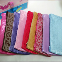 Figured Cloth Printed Cosmetic Bag durable & portable & hardwearing & random color letter PC