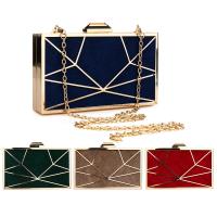 PU Leather Easy Matching Clutch Bag attached with hanging strap Zinc Alloy snakeskin pattern PC