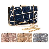 Cloth Clutch Bag attached with hanging strap Sequin & Zinc Alloy PC