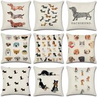 Linen Creative Throw Pillow Covers durable printed PC