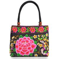 Canvas Easy Matching Handbag durable & soft surface & embroidered Polyester Cotton PC