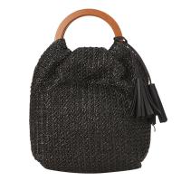 Straw Weave & Tassels Handbag : PC
