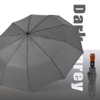 Fiber & Pongee automatic Sunny Umbrella portable & sun protection & unisex plaid PC