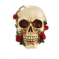 Resin Halloween Ornaments for home decoration & corrosion proof & color as shown floral PC