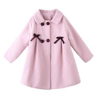 Polyester Overcoat de fille plus de couleurs pour le choix pièce
