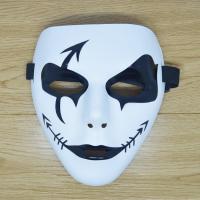 CLORURO DE POLIVINILO Máscara de la mascarada, blanco,  trozo