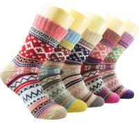Wool Women Ankle Sock antifriction & thermal & breathable mixed colors : Lot
