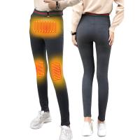 Cotton Plus Size Electric Warming Trousers & thermal plain dyed striped PC