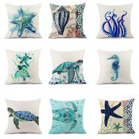Mixed Fabric & Linen Throw Pillow Covers without pillow inner & breathable PC