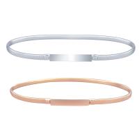Zinc Alloy Easy Matching Fashion Belt Solid Wholesale womens fashion accessories gold plated metal flexible decorative waist belt