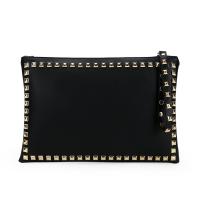 PU Leather Clutch Bag soft surface & waterproof & studded Polyester Solid PC