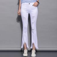 Cotton Nine Point Pants Women Jeans PC